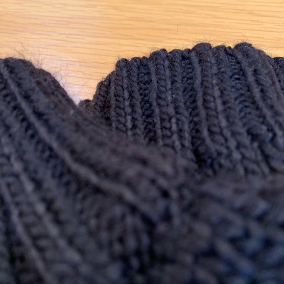 DESIGN HISTORY SIZE L~THICK KNIT CAPE SWEATER CHUNKY BUTTON DETAIL~JACKET COAT - Picture 8 of 8